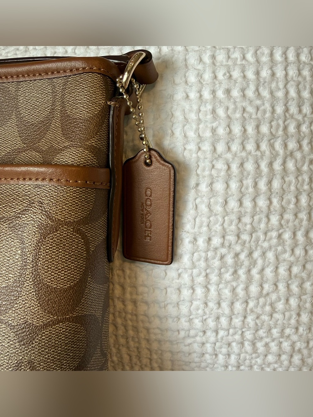 Coach F58297 Signature Coated-Canvas File Crossbody Bag - Picture 5 of 11